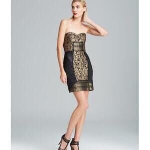 New Nicole Miller Strapless Dress‎